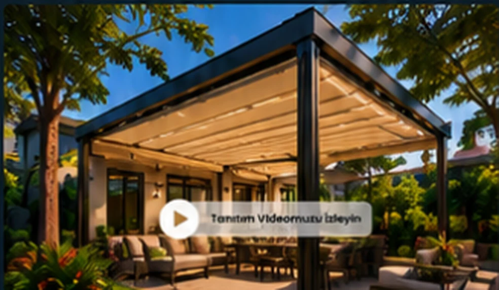 Tenteco pergola uygulaması