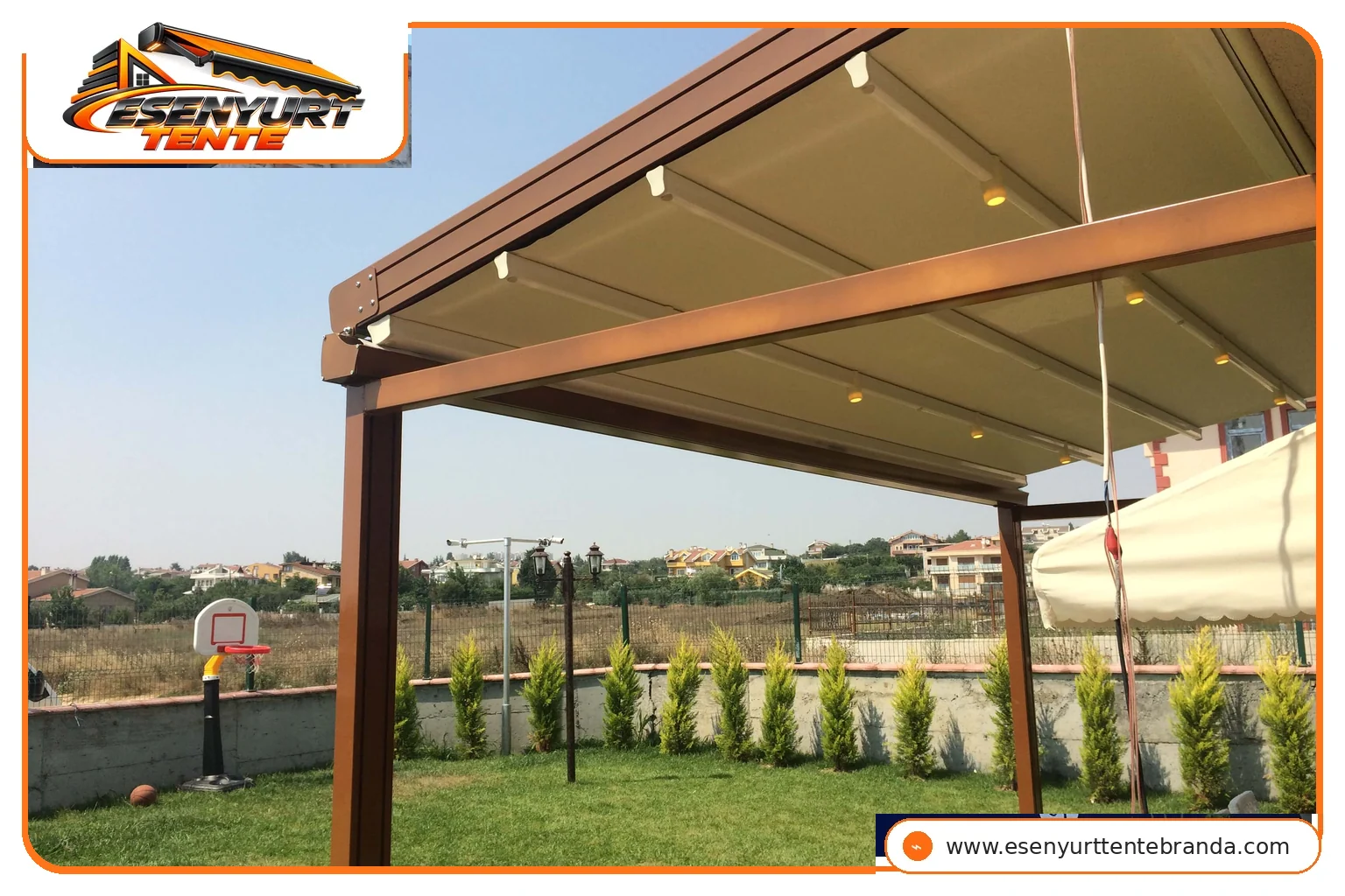bahşe pergola tente